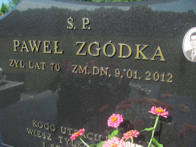 Paweł Zgódka Kiczki - Grobonet - Wyszukiwarka osób pochowanych
