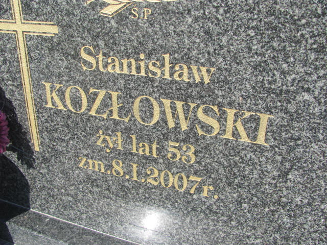 Stanisław Kozłowski Kiczki - Grobonet - Wyszukiwarka osób pochowanych