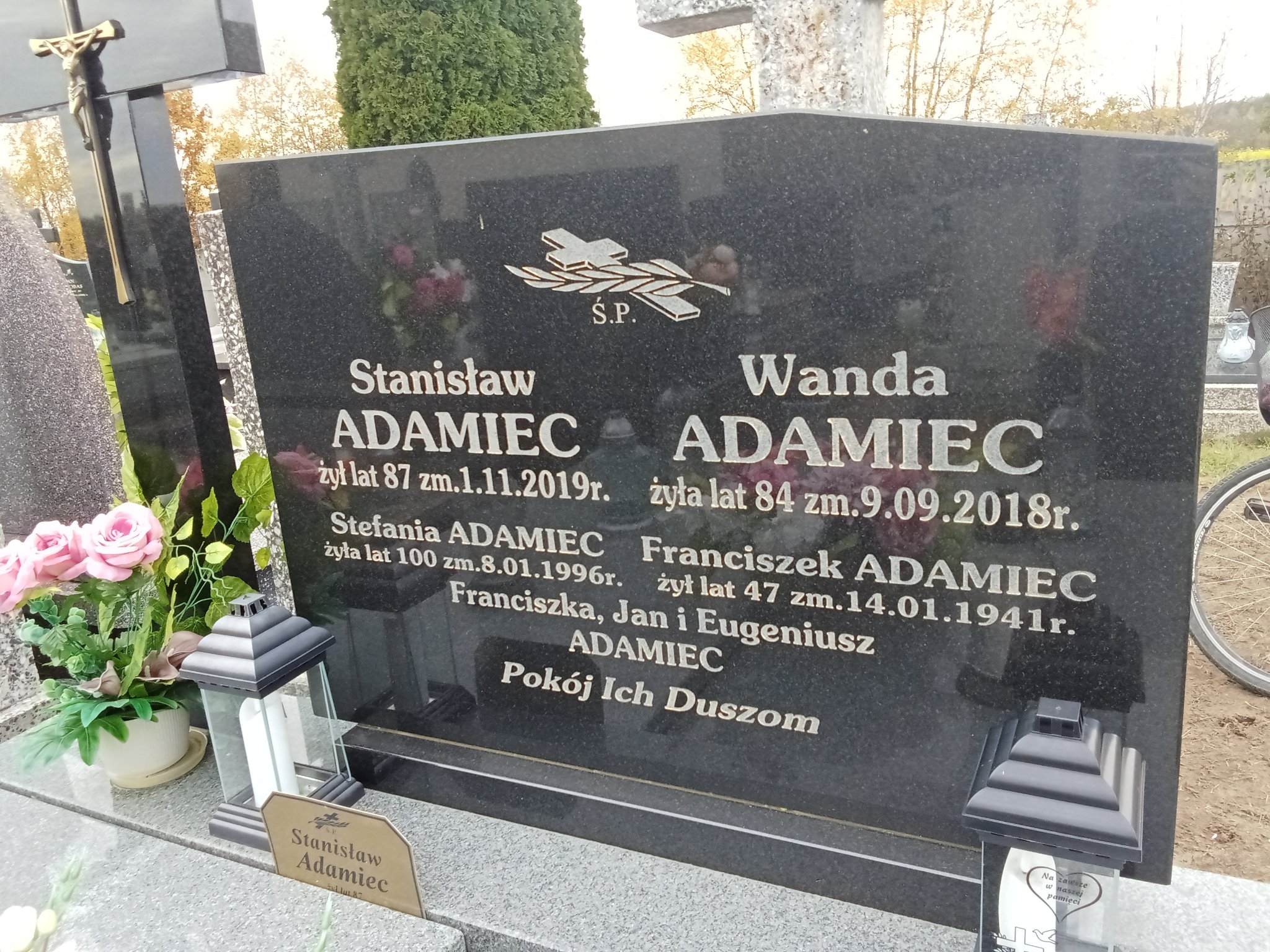 Stefania Adamiec Kiczki - Grobonet - Wyszukiwarka osób pochowanych